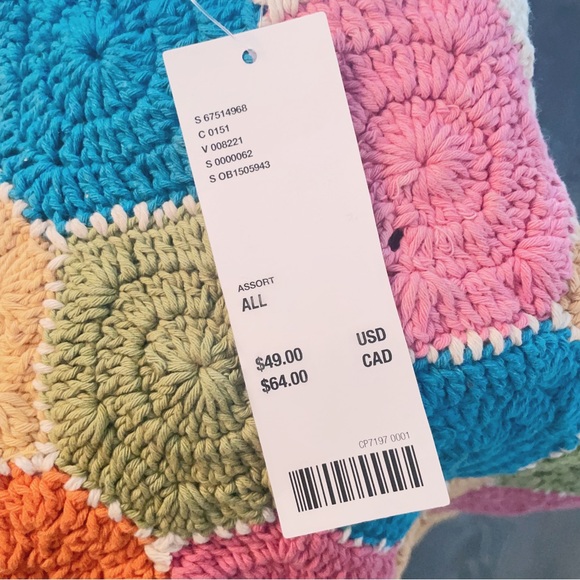 UO rainbow crochet bag - Picture 4 of 5